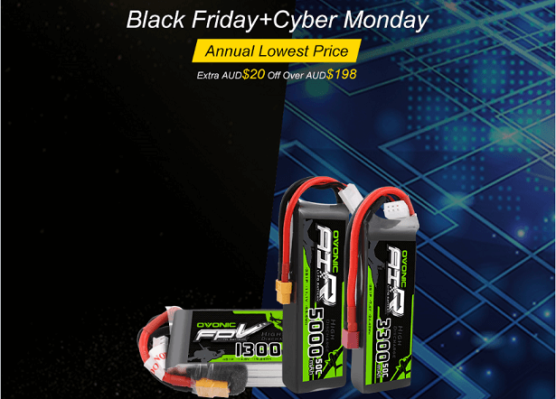 Ovonicshop - Black Friday& Cyber Monday lipo battery big price cuts!