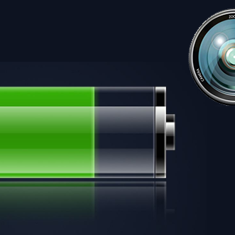 Battery for camera and precautions for its use