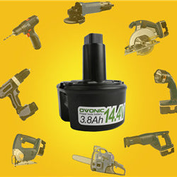 Some  types of battery for cordless electric drills