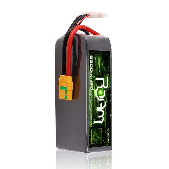 Ovonic Roam Series 8S Lipo Battery 6200mAh 8S1P 150C 29.6V Long Range Lipo Battery with XT90 Anti Spark Plug for 8S Cinelifte Long Range Multirotor X-Class - Ovonicshop
