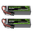 2x OVONIC 1700mAh 120C 7.4V Lipo Battery with IEC Plug for 2S RC Vehicle 1/10 Scale RC Car Truck