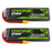 2× OVONIC 2S Lipo Battery 5200mAh 80C 7.4V RC Lipo Battery with XT60 Plug for 1/8 1/10 RC Vehicles Car Slash RC Buggy Truggy RC Airplane - Ovonicshop