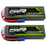 2x Ovonic 7.4V 120C 5000mAh 2S LiPo Battery with EC5 plug for 1/8 & 1/10 scale RC Vehicle