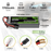 2x OVONIC 1700mAh 120C 7.4V Lipo Battery with IEC Plug for 2S RC Vehicle 1/10 Scale RC Car Truck