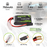 2×Ovonic 750mAh 2S1P 50C 7.4V RC CAR Lipo Battery With TRX Plug for 1/18 Monster Truck RC Car Trucks