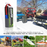 2 x OVONIC 3S 8000mAh 11.1V 130C Lipo Battery with EC5 Connector & Lipo Voltage Checker for 1/8 & 1/10 scale RC Car Truck Boat RC Airplane RC Racing