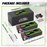 2x OVONIC 3S LiPo Battery 11.1V 5200mAh 120C with EC5 Plug & Lipo Voltage Checker for 1/8 & 1/10 scale RC Cars Trucks Crawlers Buggies Racing RC Hobby