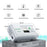 OVONIC Mate2 200W 12A Smart LiPo Balance Charger with LiPo Safe Bag for RC Batteries (LiPo/Li-ion/LiHV/LiFe 2-6S & NiMH 4-15S)
