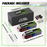 2 x OVONIC 3S 8000mAh 11.1V 130C Lipo Battery with EC5 Connector & Lipo Voltage Checker for 1/8 & 1/10 scale RC Car Truck Boat RC Airplane RC Racing