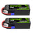 2X OVONIC 6S 6200mAh 22.2V 130C LiPo Battery with EC5 Plug for 1/8 & 1/7 Scale RC Car 6S RC Boat Airplane
