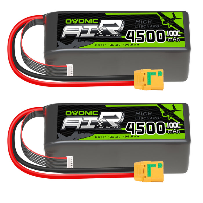 (Pre-Sale)Ovonic 100C 22.2V 6S 4500mAh  LiPo Battery for X Class - XT90 Plug