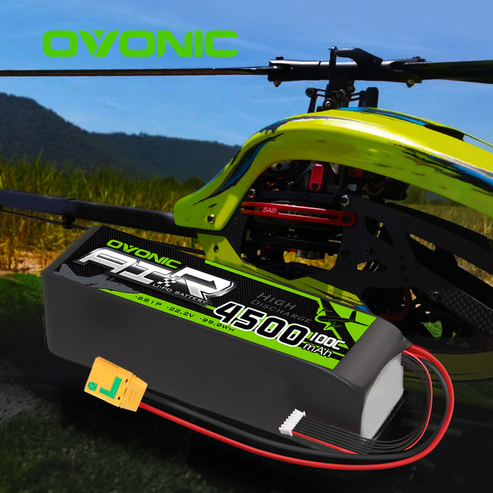(Pre-Sale)Ovonic 100C 22.2V 6S 4500mAh  LiPo Battery for X Class - XT90 Plug