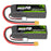 OVONIC 2200mAh 11.1V 3S 25C Battery with XT60 Connector for RC Boat Airplane Heli