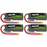 2x OVONIC 2200mAh 11.1V 3S 25C Battery with XT60 Connector for RC Boat Airplane Heli - Ovonicshop