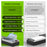 2x OVONIC 5200mAh 2S 7.4V 50C Hardcase Lipo Batteries Pack for 1:8 1:10 RC Car - T plug