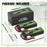 2x OVONIC 5200mAh 2S 7.4V 50C Hardcase Lipo Batteries Pack for 1:8 1:10 RC Car - T plug