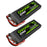 Ovonic 100C 11.1V 8000mAh 3S LiPo Battery for 1/8 and 1/10 car - T & XT60 Plug