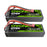 [2pcs] Ovonic 80C 6700mAh 2S 7.4V Hardcase LiPo Battery for 1/10 Stampede Slash Car- T Plug